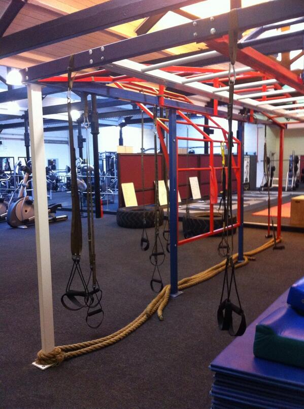 TheFitnessMill's tweet photo. Kids have playgrounds and parks. Adults have this. Make getting in shape as much fun as possible. #funfitness http://t.co/zila7JYa8n