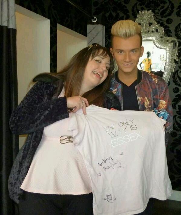 Me &amp; Harry from Towie05/04/14!Xx<3:)