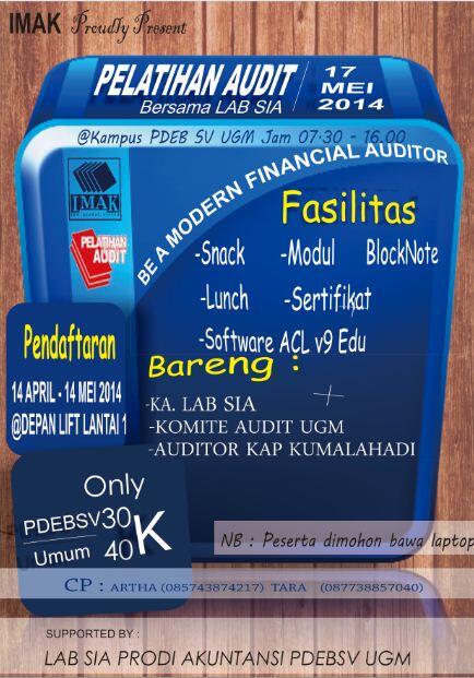 <a href="/imakugm/">IMAK UGM</a> Jangan lupa ya untuk semuanya saja ikut Pelatihan audit berbasis ACL|pndftran di kampus Diploma ekonomika