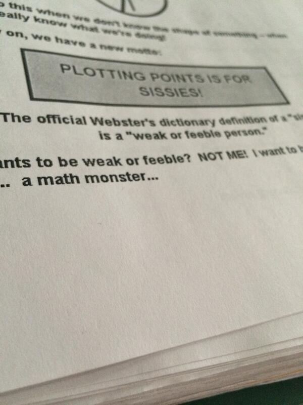 Emmi4Man's tweet image. Meals on weels slide show today 👌😂😂 #mathmonsters