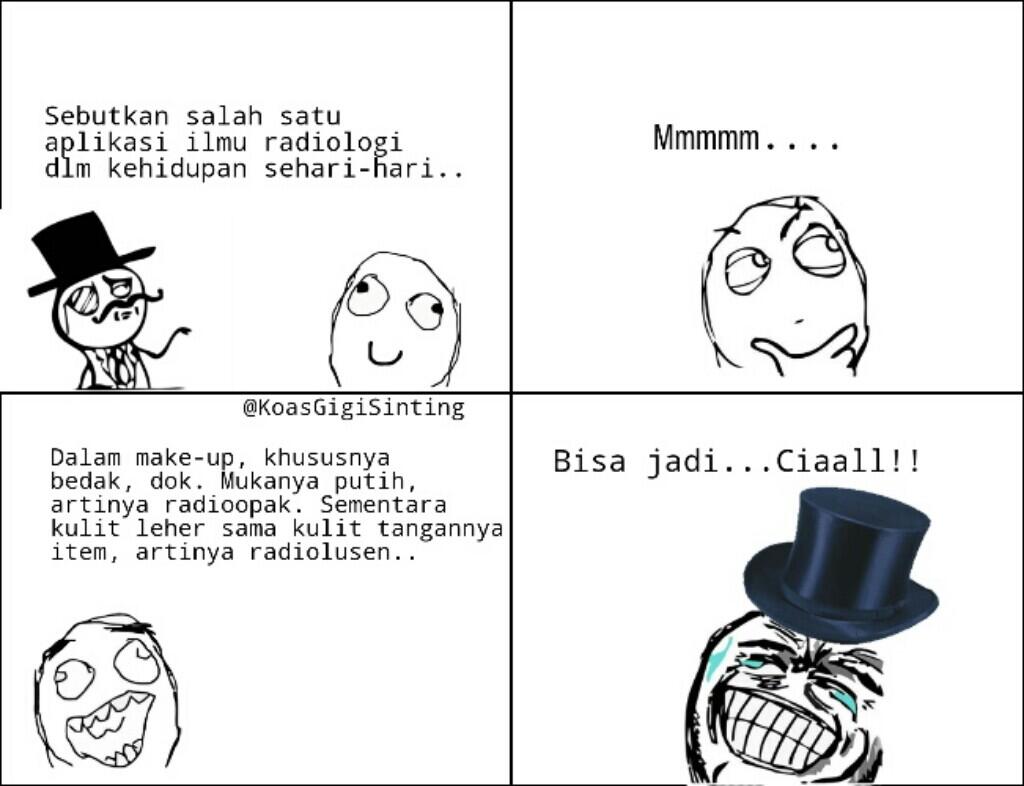 Koas Gigi Sinting On Twitter Meme Comic Aplikasi Radiologi Http