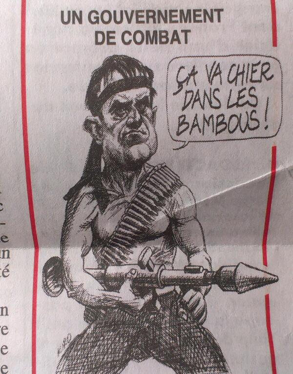 L_Blocquet's tweet image. &quot;Mon colonel, les français ont voté, et jpeux vous dire que cette fois ça va chier dans les bambous!&quot; #PolFiction