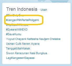 granochyghe's tweet photo. rakyat Indonesia semakin cerdas #saveIndonesianWoman #JanganPilihPartaiPoligami http://t.co/PpcGUGXiJw
