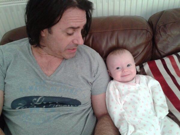 JonKeyboards's tweet image. Gibbering my daughter