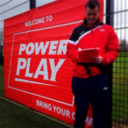 PWL_Netball's tweet photo. **NEW POWERPLAY VENUE BRANDING - HEREFORD: Hereford Academy, HR2 7NG #whereweplay http://t.co/oxMJdyGWUE