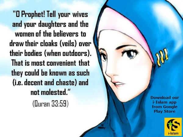 iIslamApp's tweet image. "HIJAB" - The best attire for Muslim women #islam #hijab #muslimwoman @IslamQuotes @iIslamApp