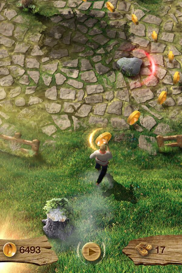 iamBulbash's tweet image. Чем больше пробежал,тем сложнее стала игра.Увеличение сложности объясняетс возрастанием скорости бега героя.Скоро!