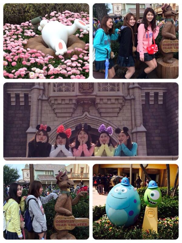 dokin0721's tweet photo. みんなより遅れて昨日のディズニーツイート(笑)朝からぐだぐだだったけどめっちゃ楽しかった( ᐛ👐)もううちらおばさんだよ(笑)(笑)今度は林もな(.`･﹏･´.)！林にはいらないと思うけど画像プレゼント♡またCGBでいこーね♫ http://t.co/aCBTOuRKJ4