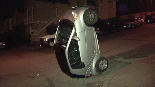 Smartcar tipping