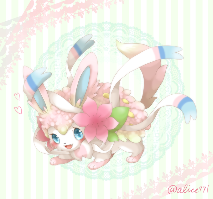 ニンフィアのtwitterイラスト検索結果 古い順