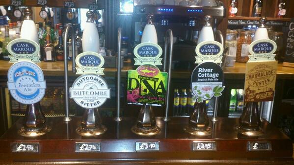All Ales all day £2.49 a pint they ate not lasting long.
