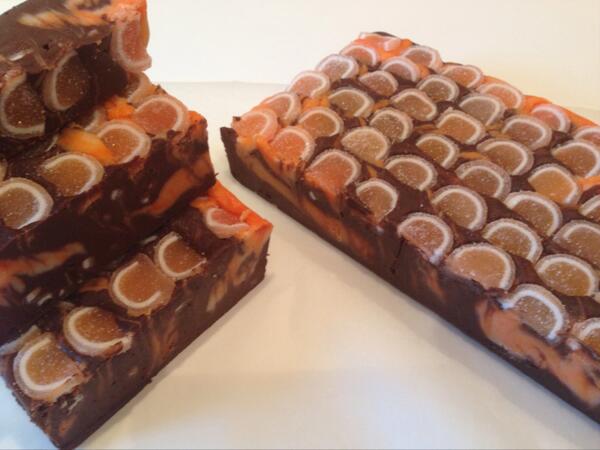 Chocolate orange fudge