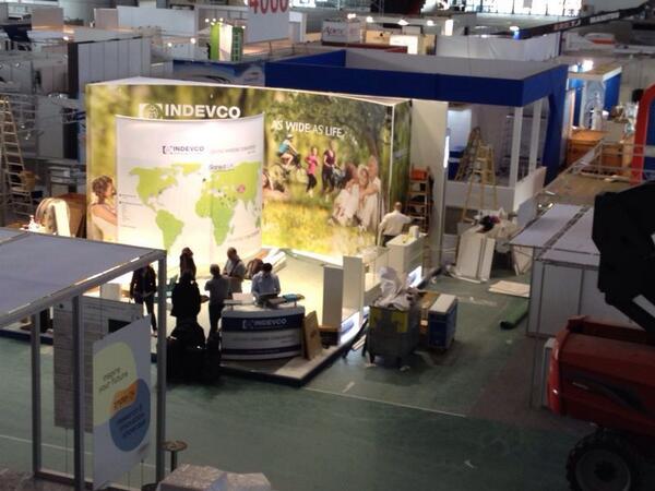 indevcogroup's tweet photo. Getting ready for #INDEX14 #nonwovens exhibition in Geneva! Meet us at Booth #4035, Hall 4! http://t.co/ONpRBSxYgb
