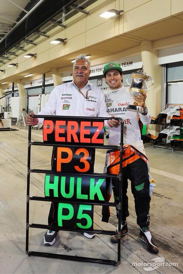 TheFakeCheco's tweet photo. Muchas Gracias to @Fakeclubforce and @FakeVijayMallya for my good car. I hope I pay back well with podium. http://t.co/VSoEx0ZsGk