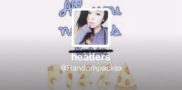 Randompacksx tweet picture