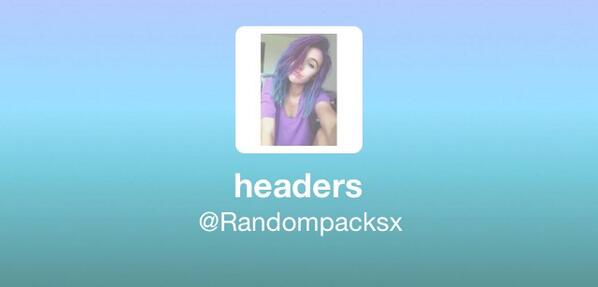 Randompacksx tweet picture