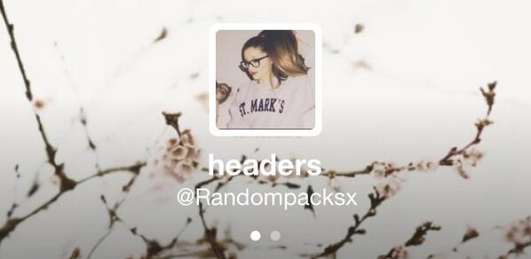 Randompacksx tweet picture