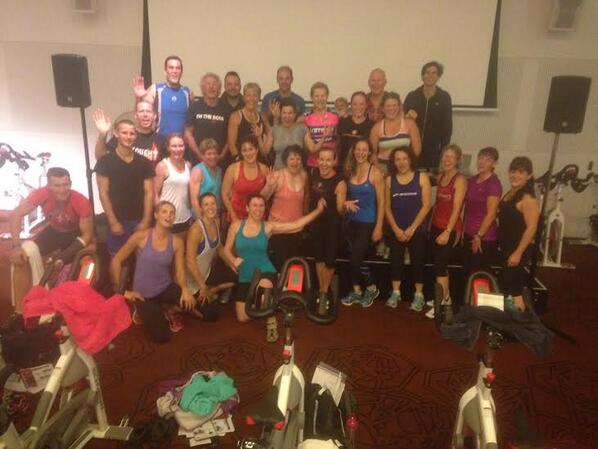 SCHWINNtraining's tweet image. Welcome out newest OZ #schwinncertified trainers from #FILEX2014. Thank u all for an awesome weekend!