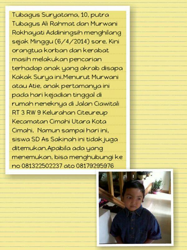 RT <a href="/IBUFoundation/">IBU Foundation</a>: Mohon sekali untuk bantu disebar terima kasih. #sharecare