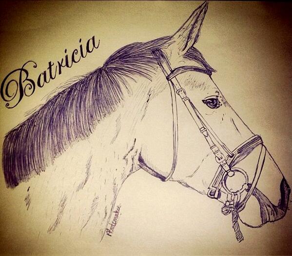 DAPortraits's tweet photo. A #DrawnArtPortrait of Batricia for Lisa! - DAP #14 - would you like to have your own piece? Just ask @NikkyRademaker http://t.co/OqI9H951bk