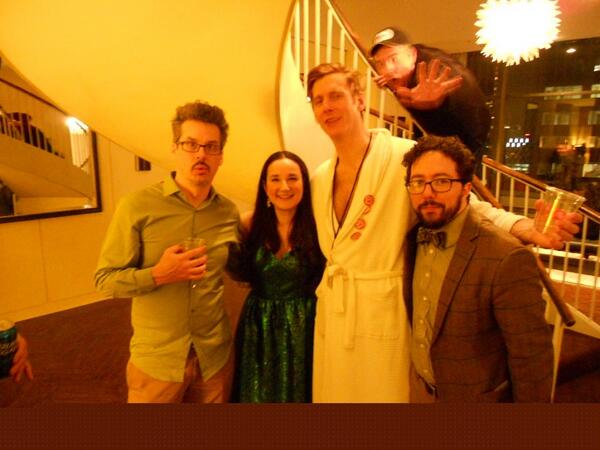 Andrea_Simmons's tweet image. Lots of silly going on @FriarsFilmFest&apos;s After After Party @ Lucille Ball&apos;s old penthouse! #OnlyInNewYork #FCCFF