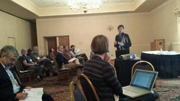 MACouncilSocSt's tweet image. #NERCSS under way! Great show if attendees at AP US History Changes to the Test workshop! #APUSH