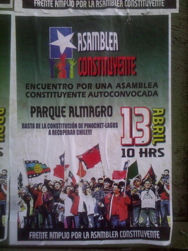 allendismo2013's tweet photo. @libresdelsurCL Difundelo y asiste:Encuentro del Frente Amplio X #AsambleaConstituyente Plza Almagro 13 abril 10 am http://t.co/F47ixEUV2k