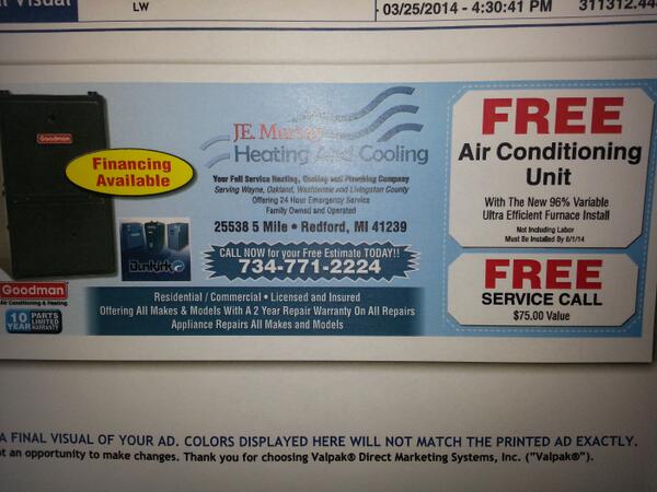 JE. Murray Heating tweet media