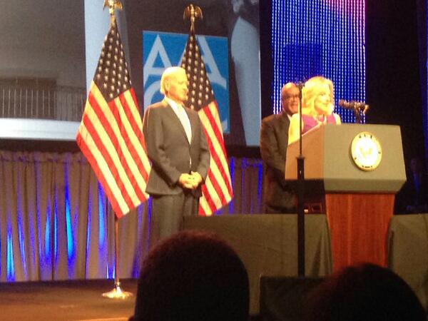 VP Joe &amp; Dr. Jill BIden praise community colleges #AACCAnnual &amp; announce plans for $6 billion workforce initiatives.