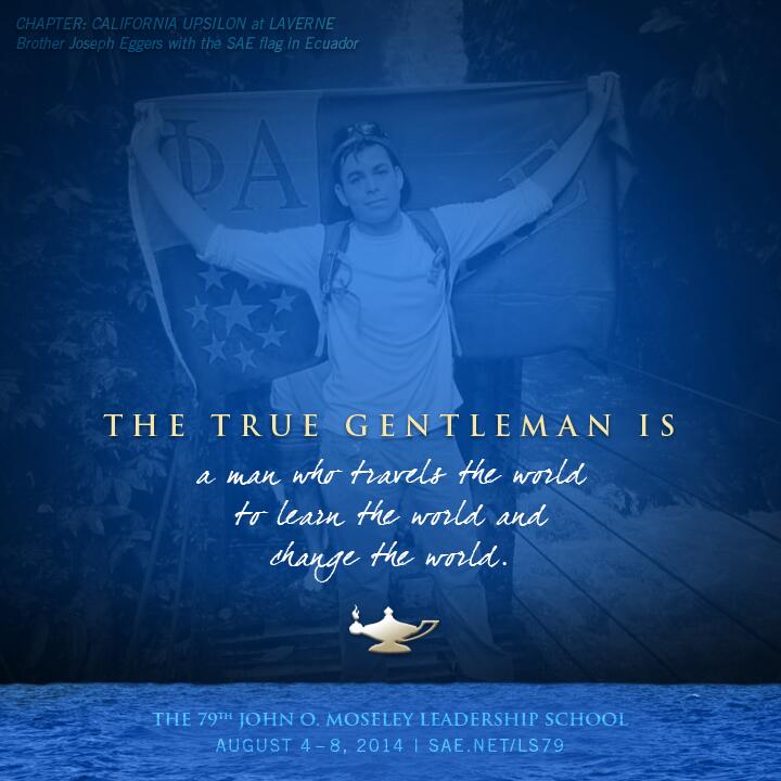 Sigma Alpha Epsilon on Twitter: "The True Gentleman is a man who