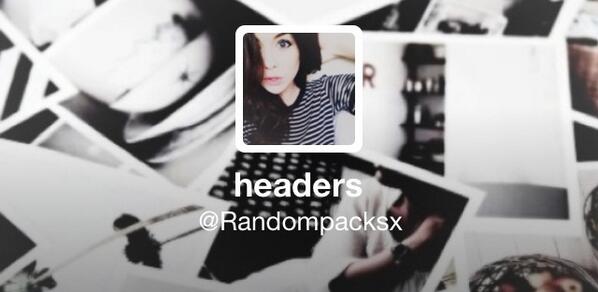 Randompacksx tweet picture