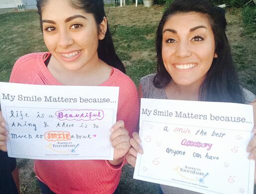 AmerToothfairy's tweet image. Retweet to vote for Karla and Estafania of Antelope HS!! #AmericasToothFairy