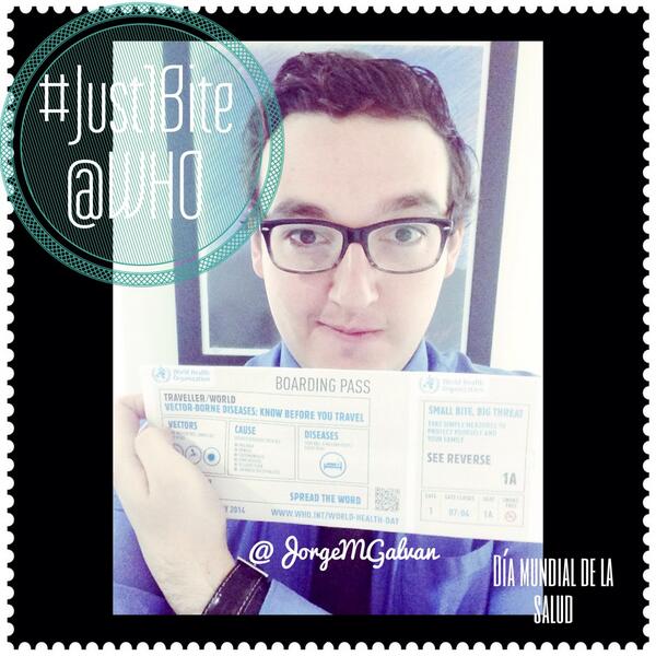 JorgeMGalvan's tweet image. Ya tengo mi pase de abordar @WHO #Just1Bite saludos desde México @PRI_Nacional #DíaMundialdelaSalud
