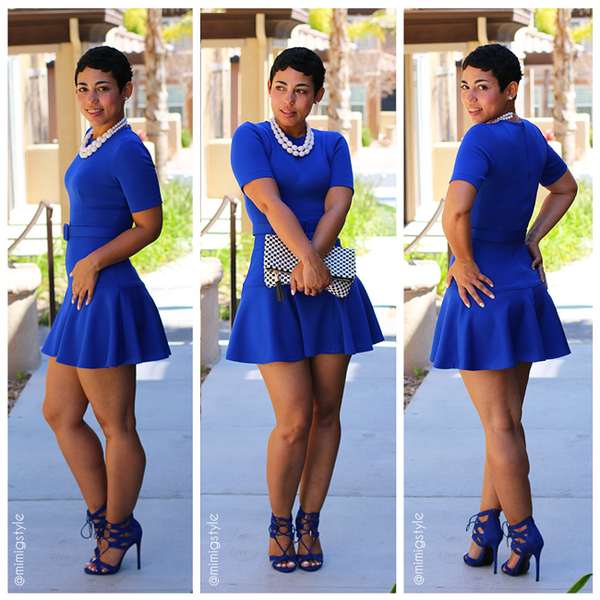 mimigstyle's tweet image. I'm KILLER in blue and my @SteveMadden shoes were an exact color match. I heart you @SteveMadden  #mimigstyle