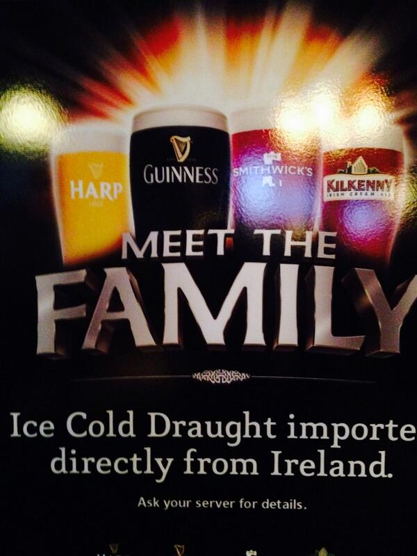 TheOverDraught's tweet image. Cure those Monday blues with a $6 pint of one of these #irish #beers! #beerspecials #pub