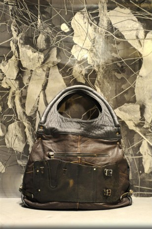 Uniquejunk's tweet image. Abigail Skin - #vintage #italiandesign #handbags made from 1960's German police #leather jackets &amp;amp; Austrian gaiters!