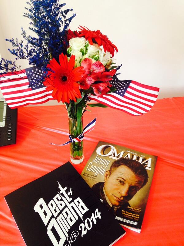 bestofomaha's tweet photo. Getting excited for Primary #Election Day May 13. #BestofOmaha florist Taylor's Flowers. http://t.co/lxQW0hAzqL