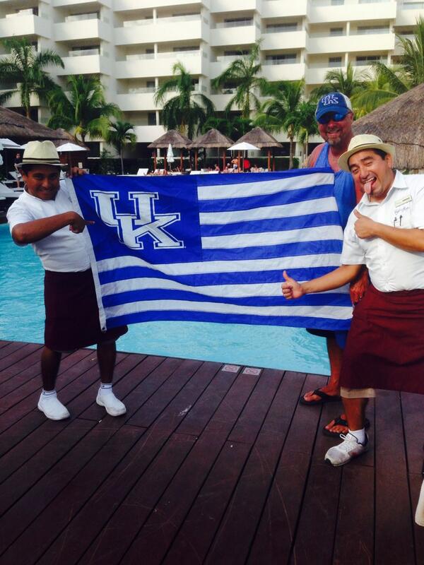 We've annexed Isla Mujeres, Mexico to the #BBN #FinalFour #kentuckysports #kentuckybasketball