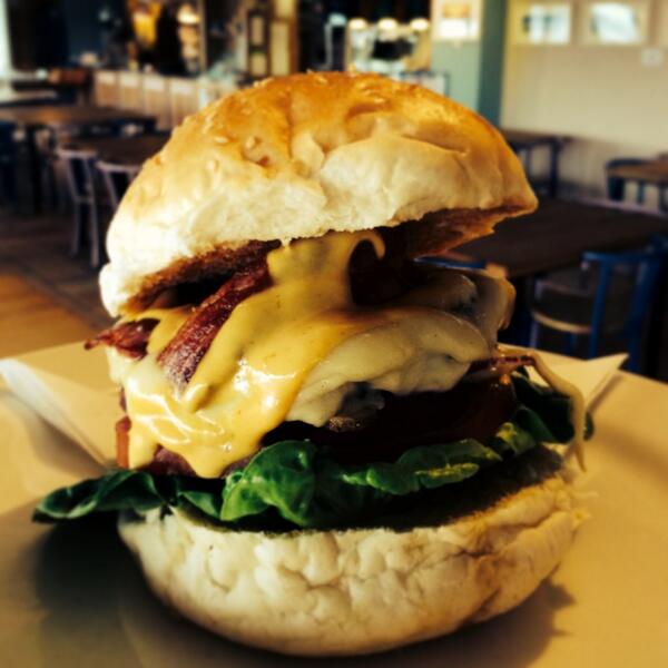 Burger anyone!! Not now, but from 10:30-15:30 everyday!!