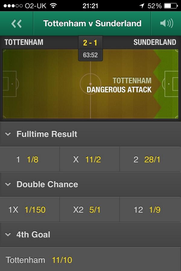 TipsPlay's tweet image. Streaks over but tottenham bet landed!