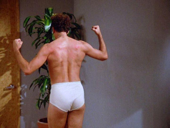 Seinfeld on X: His buttocks are sublime. Watch Kramer model