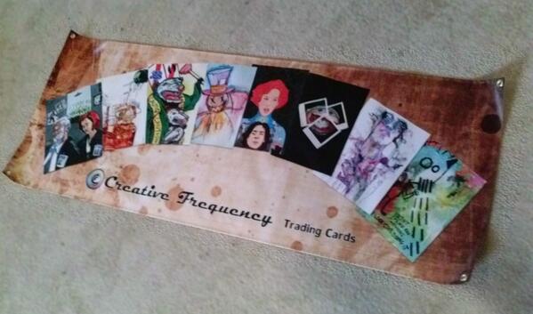 CFTradingCards's tweet image. Look what just came! We are so #stoked for #OneSpark and #CreativeFrequency #TradingCards kck.st/OyKERD