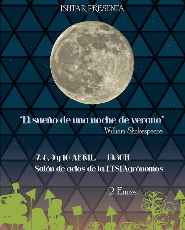 LaSiegaETSIAAB's tweet photo. Si hoy no has podido venir a ver el estreno de la obra de @IshtarAgronomos recuerda que mañana puedes venir http://t.co/T3s01ZShNz