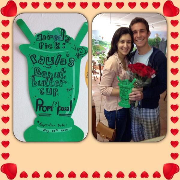 Gracie's Ice Cream on Twitter "Gracie's 1st Promposal of the season