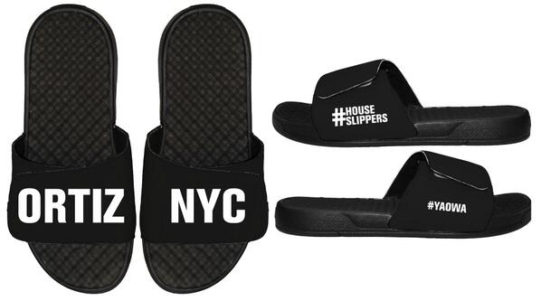 ISlideUSA's tweet image. Would be awesome to get @JoellOrtiz some custom #houseslippers aka #houseslides #yaowa #islideusa #customslides