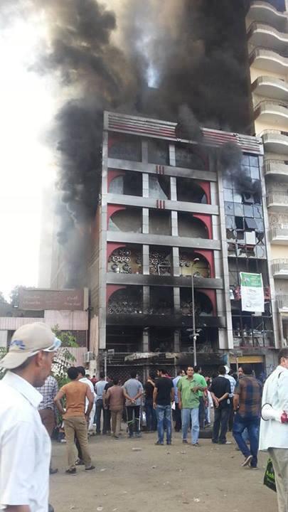 The_Salehs's tweet photo. Shops and commerce owned by Christians in Suez city has been burnt during Moslim_Brotherhood government #mb_europe http://t.co/d8nACpyDNp