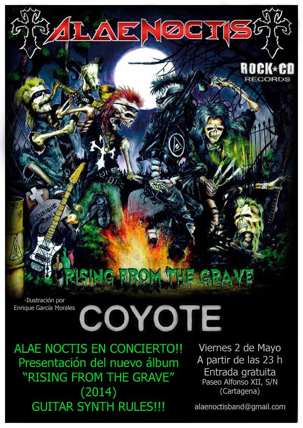 Concierto 2 Mayo 2014 Cartagena - Bar Coyote