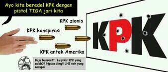 JaneAzizah's tweet photo. Ini kelakuan Partai yg ingin hancurkan KPK dgn TIGA (3) pistol. JANGAN DIPILIH
MEMILIH=MembunuhKpk#TolakPartaiAntiKPK http://t.co/GAH4tMdhtg