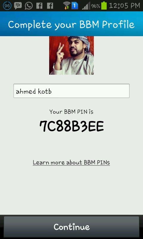 Bbm pin