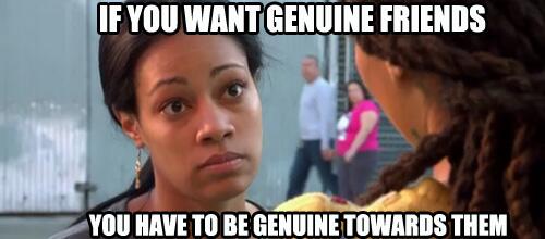 BlackInkCrew's tweet photo. “If you want genuine friends you have to be genuine towards them.” – @Quani_Dee #BlackInkCrew http://t.co/T3FB8gD426